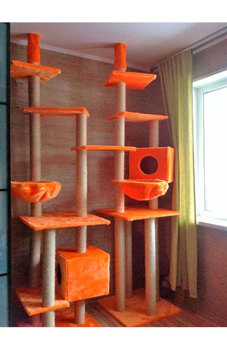 Игровой комплекс для кошек Апельсин